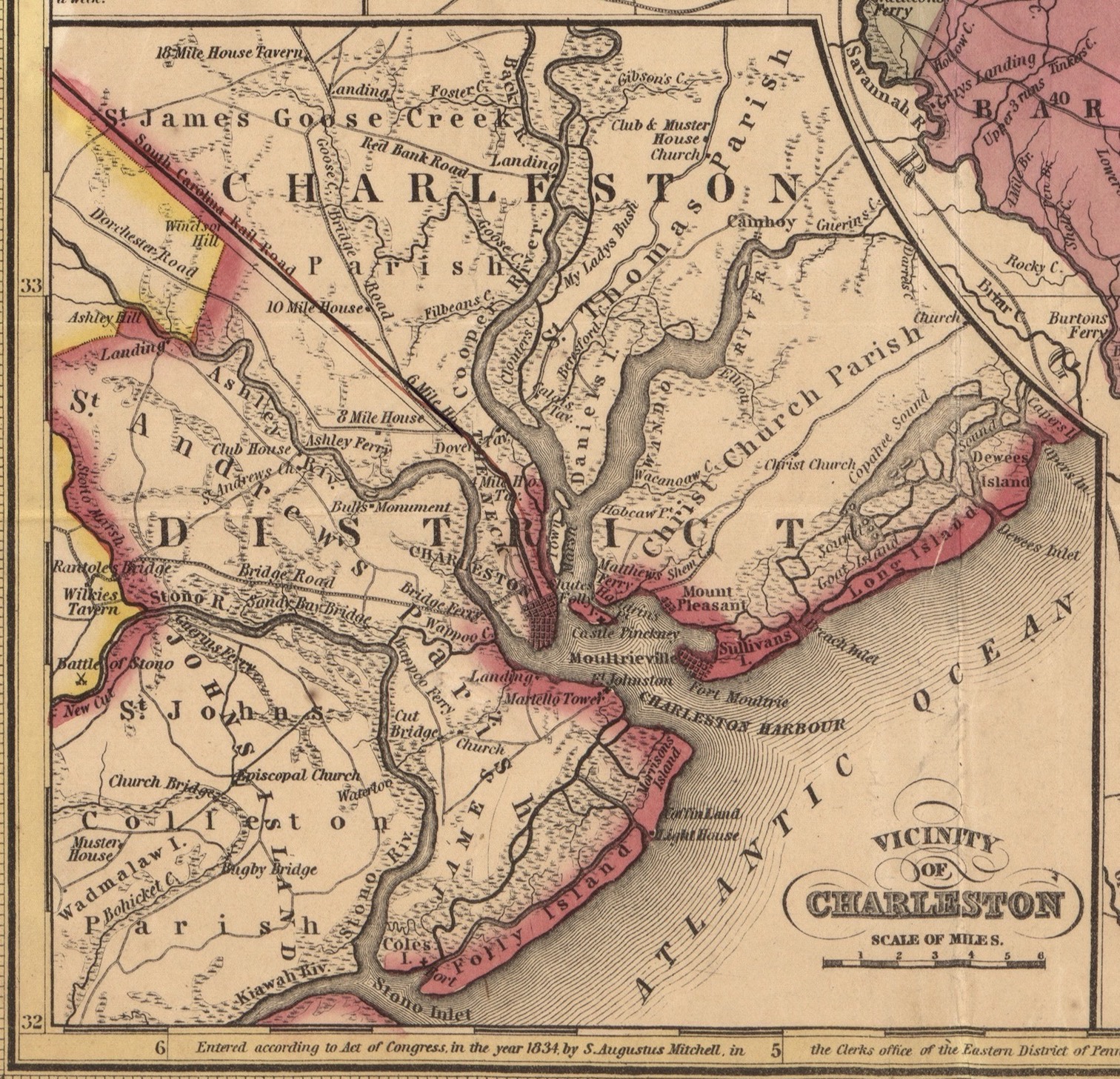 Parishes, Districts, and Counties in Early South Carolina