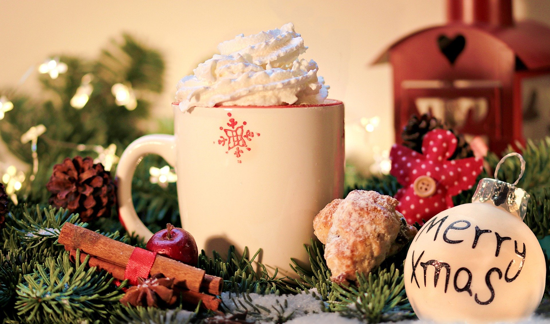 Christmas mug and ornament
