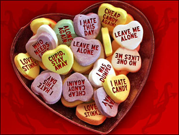 Anti-Valentine's Day story graphic