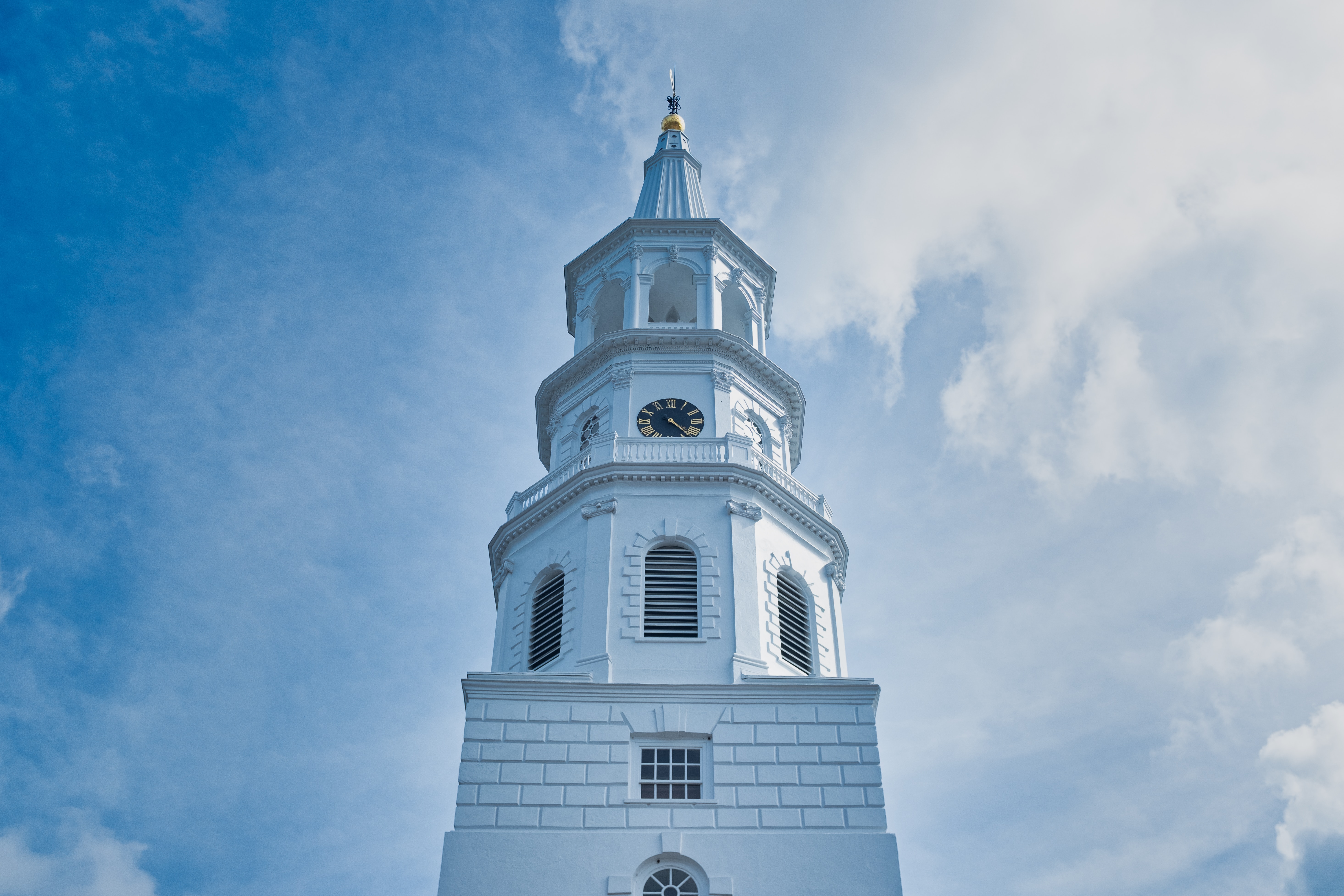 St Michael's Church in downtown Charleston (Adam Kring/Unsplash)