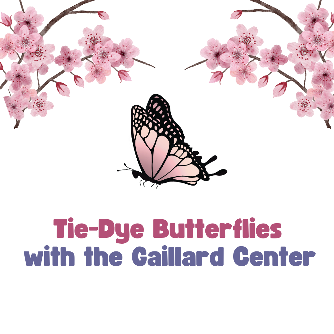 Tie-Dye Butterflies with Charleston Gaillard Center