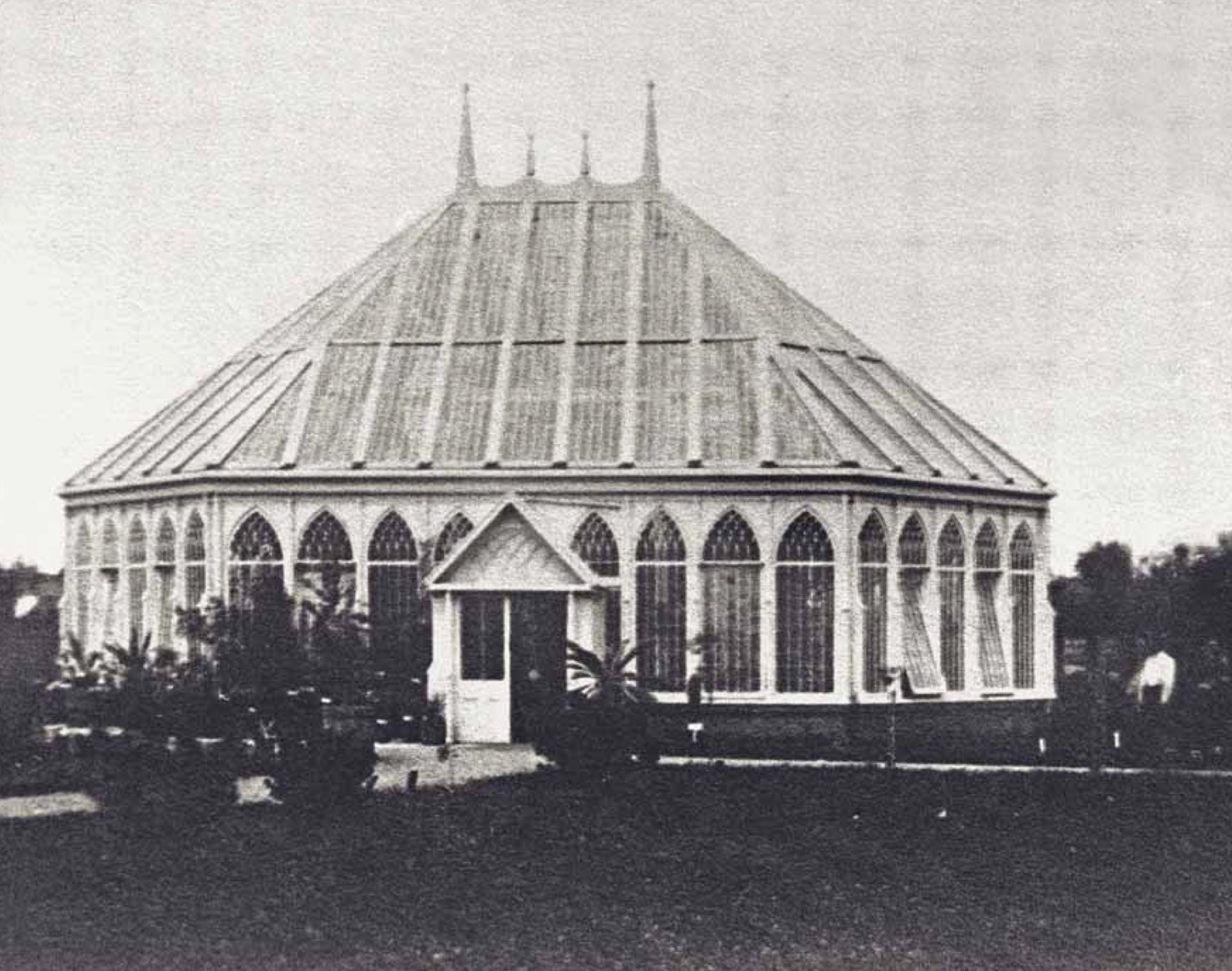 Gothic Greenhouse at U.S. Botanic Garden.