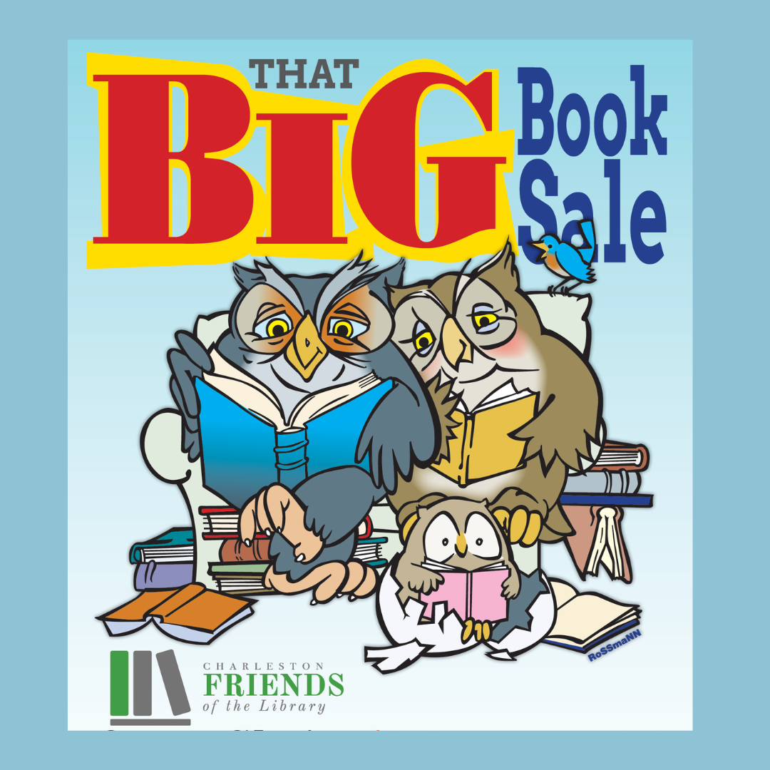 Charleston Friends of the Library host That Big Book Sale 2023