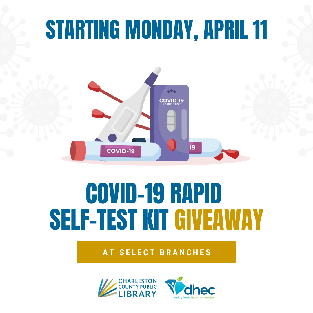 Get free COVID-19 rapid self-test kits at select library branches 