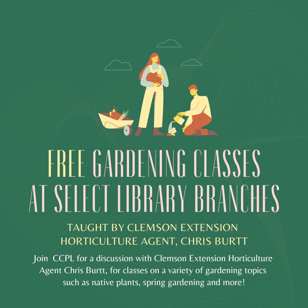 Free Gardening Classes at CCPL