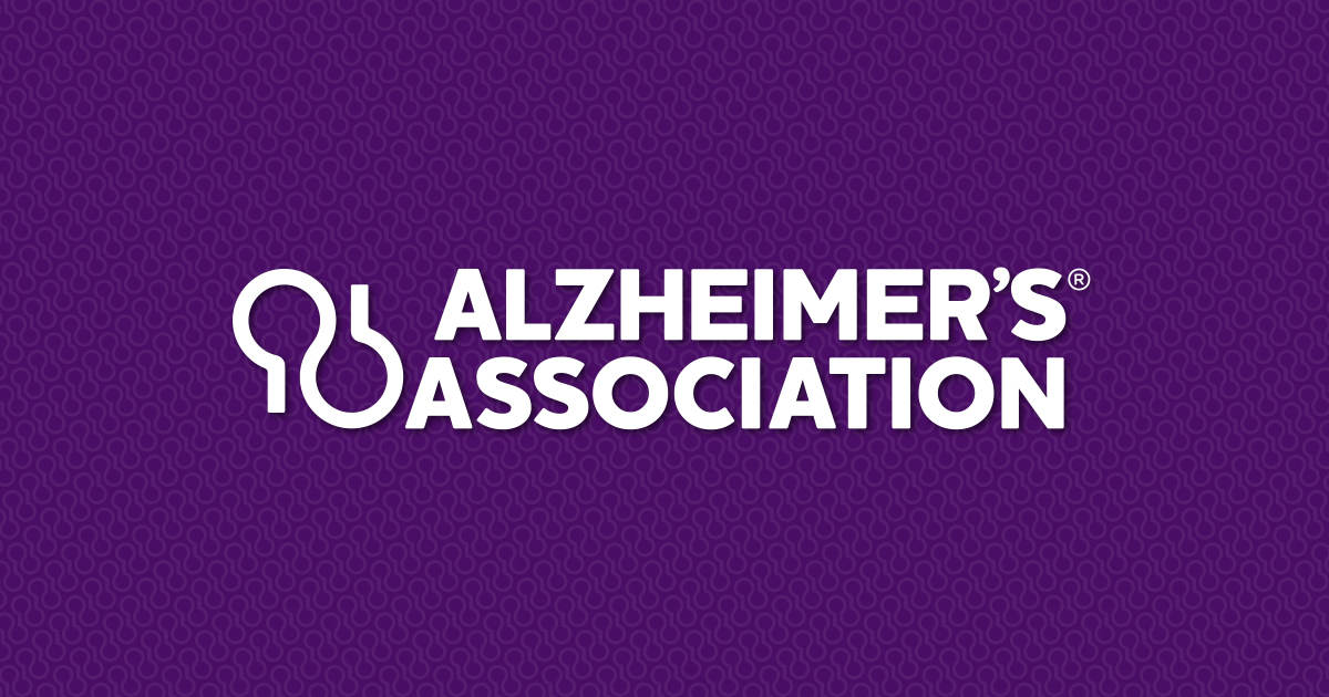 Logo for the Alzheimer's Association 