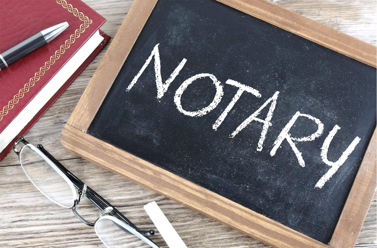 Notary services are available at select branches.