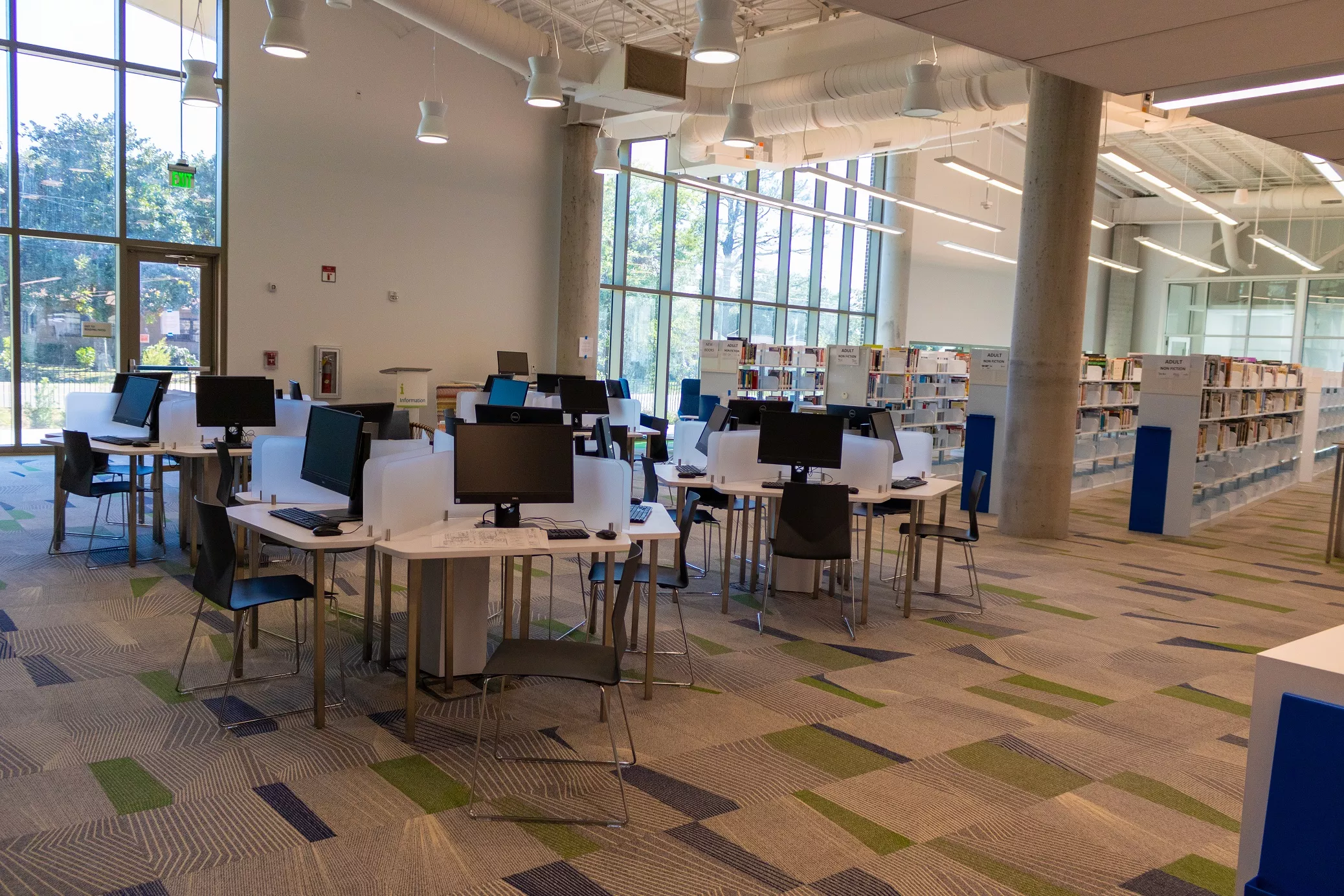 Baxter-Patrick James Island Library - public computers