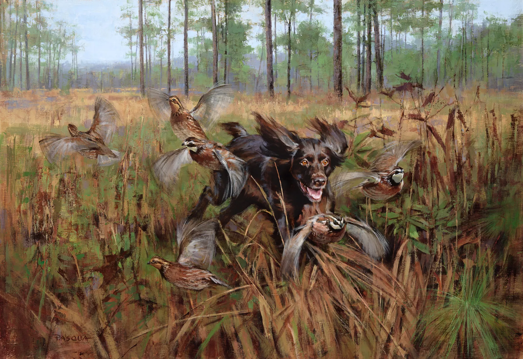 2019 Featured Painting by Lou Pasqua "Little Havoc"