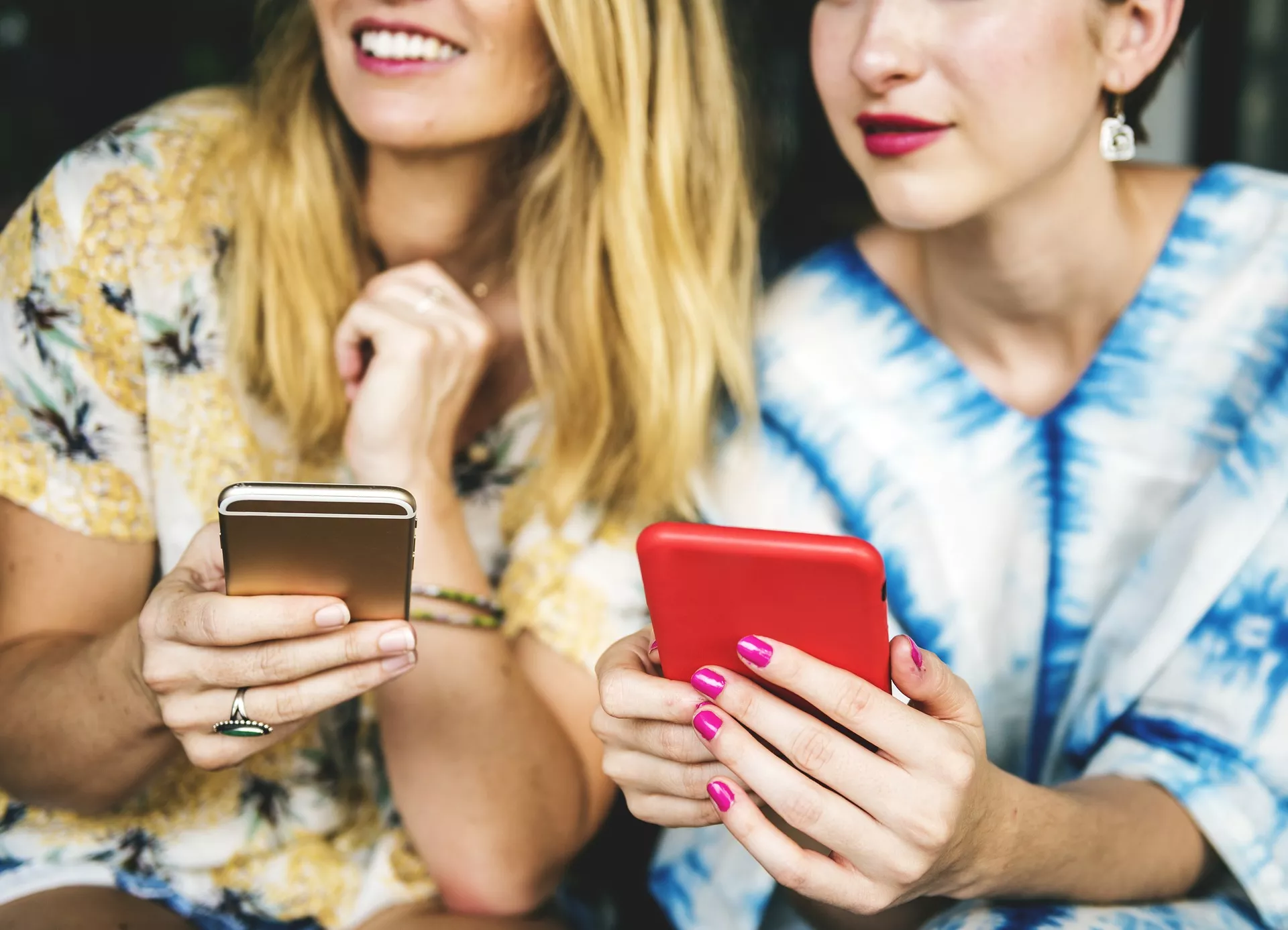 Summer vacation and technology phones