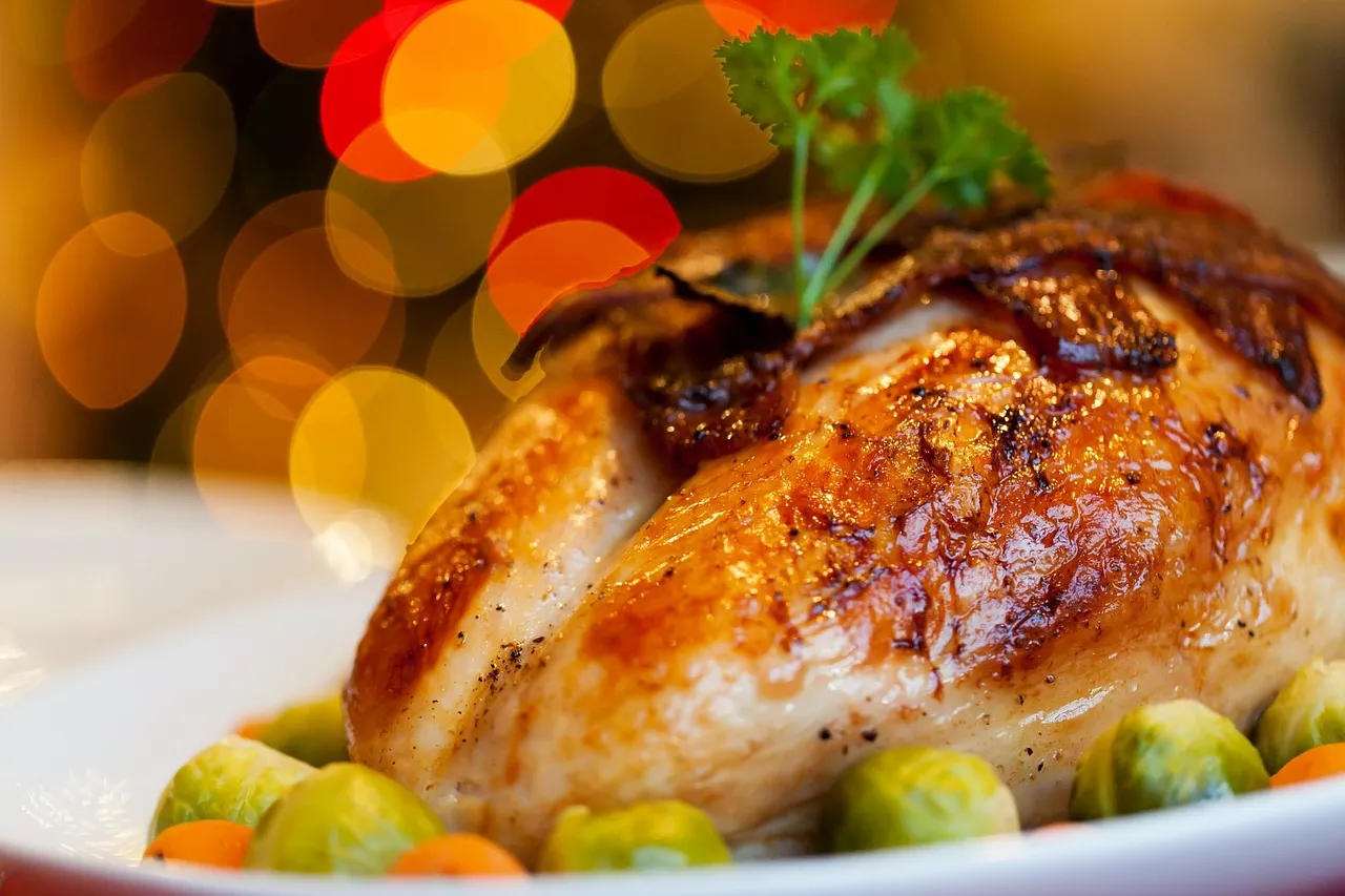Thanksgiving plate