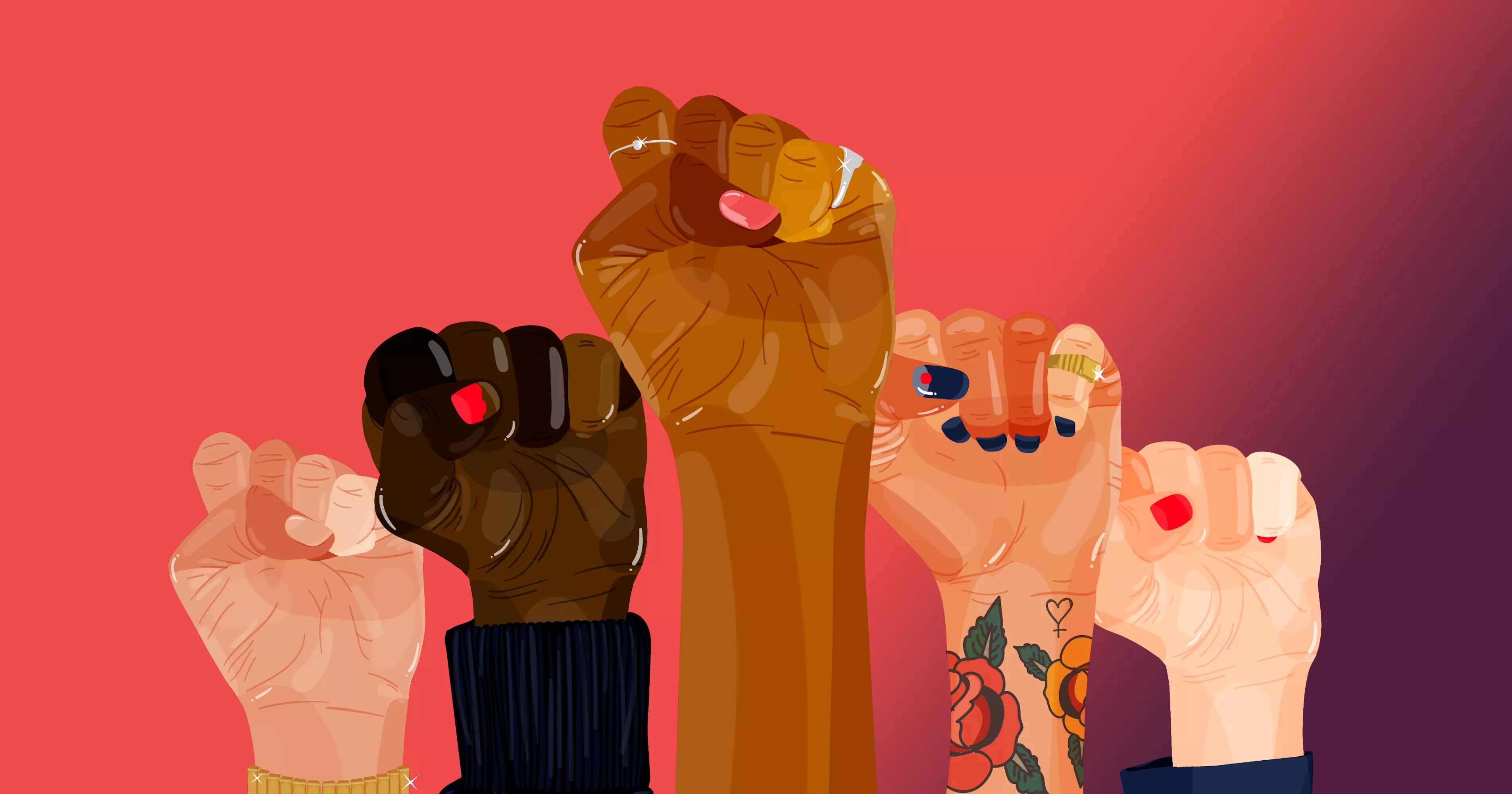 Women's Histoy Month - Empowerment fists