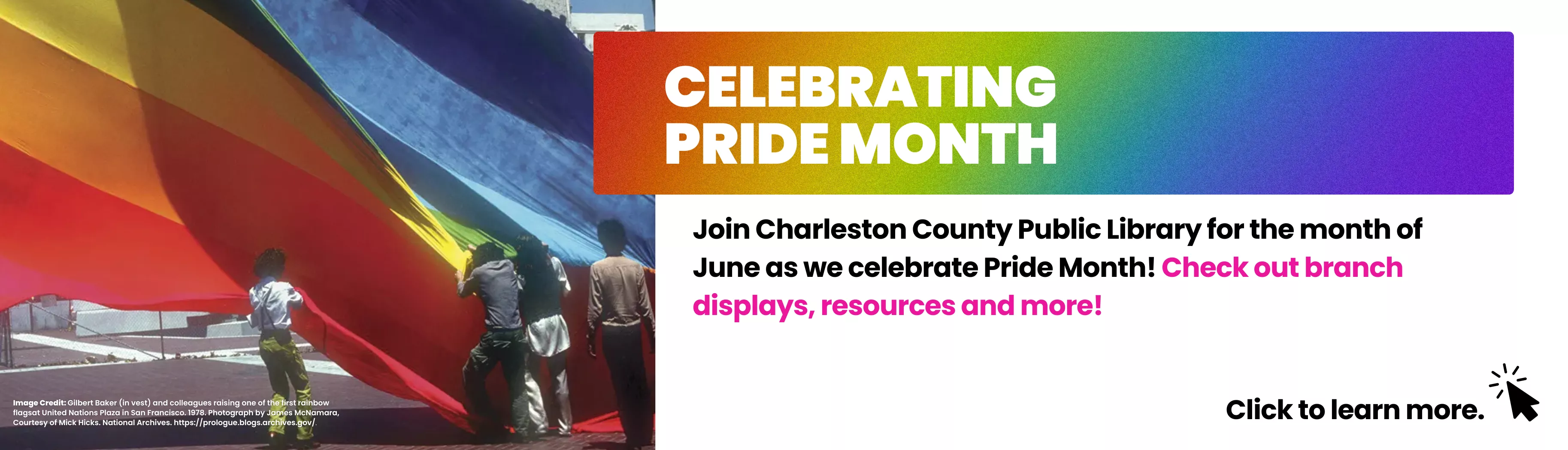 Celebrate Pride Month at CCPL