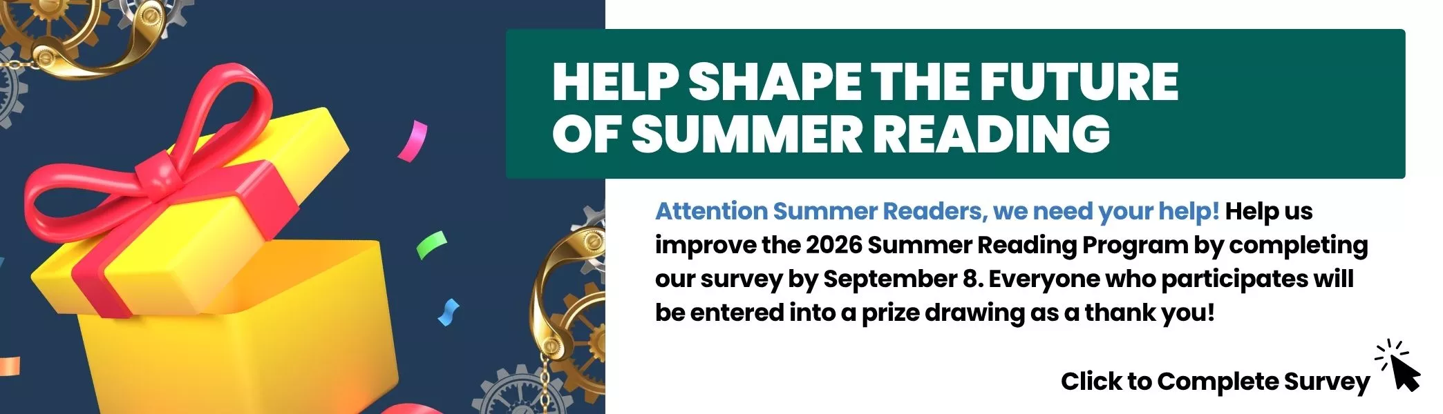 Help Shape the Future of Summer Reading 