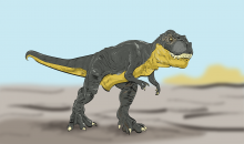 T Rex - Dinovember